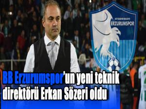 BB Erzurumsporun yeni teknik direktörü Erkan Sözeri oldu