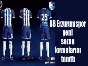 BB Erzurumspor yeni sezon formalarını tanıttı
