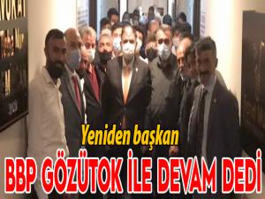 BBP Gözütok ile devam dedi