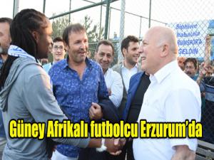 Beklenen transfer gerçekleşti... Tshabalala Erzurum'da.