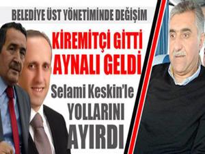 Belediye üst yönetiminde değişim