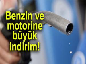 Benzin ve motorinde büyük indirim