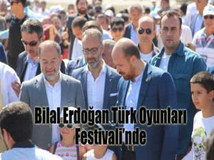 Bilal Erdoğan, Türk Oyunları Festivalinin kapanış programına katıldı