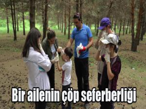 Bir ailenin çöp seferberliği