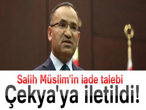 Bozdağ: Salih Müslim'in iade talebi Çekya'ya iletildi