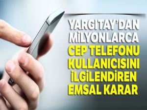 Bozulan telefonu mahkeme kararıyla iade etti