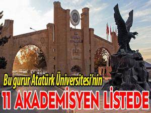 Bu gurur Atatürk Üniversitesinin