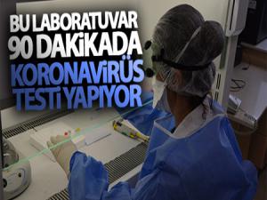 Bu laboratuvar 90 dakikada korona virüs testi yapacak