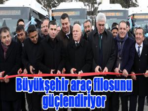 Büyükşehir araç filosunu güçlendiriyor