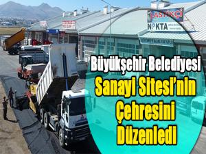 Büyükşehir Belediyesi  Sanayi Sitesinin  Çehresini  Düzenledi