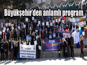 Büyükşehirden anlamlı program