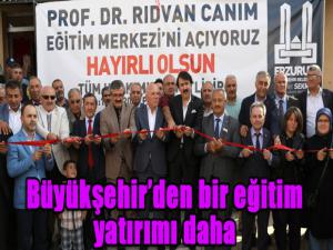  Büyükşehirden bir eğitim yatırımı daha