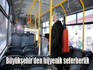 Büyükşehirden hijyenik seferberlik