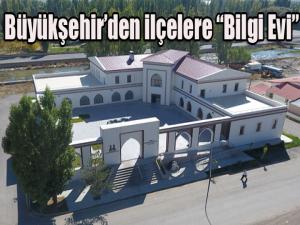 Büyükşehirden ilçelere Bilgi Evi