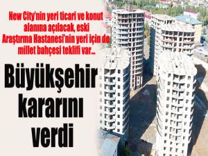 Büyükşehir kararını verdi