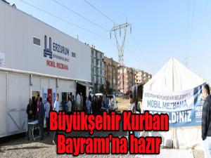 Büyükşehir Kurban Bayramına hazır