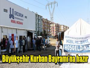 Büyükşehir Kurban Bayramına hazır