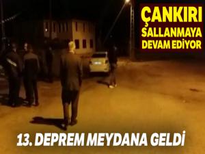 Çankırı'da 13. deprem meydana geldi