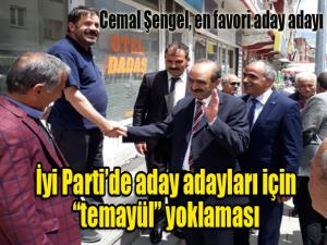 Cemal Şengel, en favori aday adayı...  İYİ Parti'de aday adayları için 