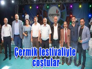 Çermik festivaliyle coştular