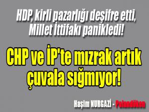 CHP ve İP'te mızrak artık  çuvala sığmıyor!