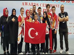 Çin'deki Kung Fu Şampiyonasında Türk başarısı