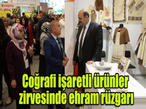 Coğrafi işaretli ürünler zirvesinde ehram rüzgarı