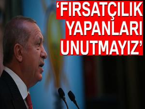 Cumhurbaşkanı Erdoğan: 'Bu defa ülkenin ekonomisine, can damarına saldırdılar'