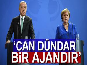 Cumhurbaşkanı Erdoğan: 'Can Dündar bir ajandır'