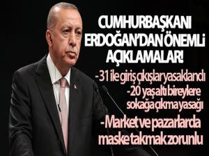 Cumhurbaşkanı Erdoğan'dan çok önemli açıklamalar!