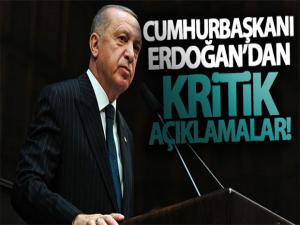 Cumhurbaşkanı Erdoğan'dan kritik açıklamalar! 27 Mart