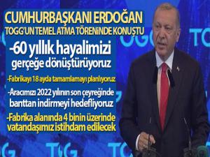 Cumhurbaşkanı Erdoğan'dan önemli açıklamalar