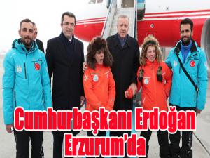 Cumhurbaşkanı Erdoğan Erzurumda