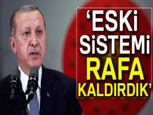 Cumhurbaşkanı Erdoğan: 'Eski eğitim-öğretim sistemini rafa kaldırdık