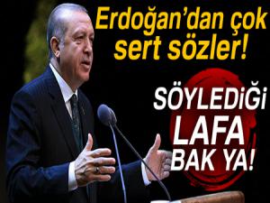Cumhurbaşkanı Erdoğan, Kılıçdaroğlu'na sert çıktı!