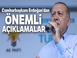 Cumhurbaşkanı Erdoğan konuşuyor!