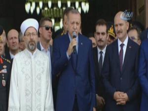 Cumhurbaşkanı Erdoğan: 'Terörü ayaklarımızın altına alarak yok edeceğiz'