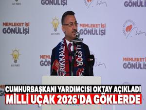 Cumhurbaşkanı Yardımcısı Oktay'dan milli uçak açıklaması