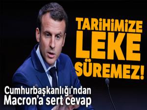 Cumhurbaşkanlığı Sözcüsü Kalın'dan Macron'a cevap