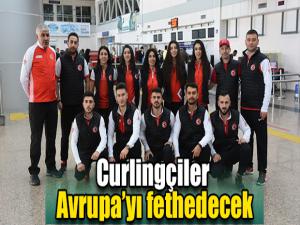 Curlingçiler Avrupayı fethedecek