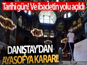 Danıştay'dan Ayasofya kararı!