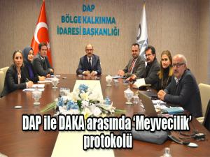 DAP ile DAKA arasında Meyvecilik protokolü