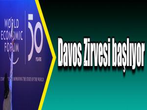 Davos Zirvesi başlıyor