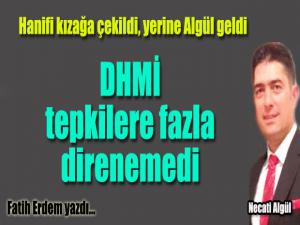 DHMİ tepkilere fazla direnemedi