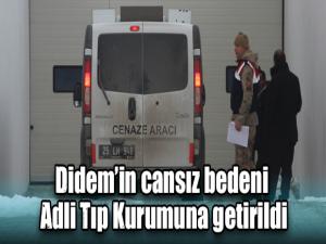 Didemin cansız bedeni Adli Tıp Kurumuna getirildi