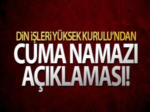 Din İşleri Yüksek Kurulundan cuma namazıyla ilgili açıklama