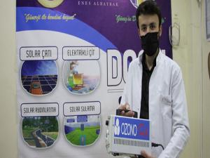 Diş hekimi öğrencisi Covid-19a karşı jeneratör üretti