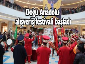 Doğu Anadolu Alışveriş Festivali başladı
