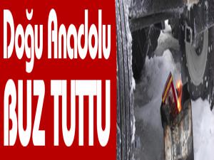 Doğu Anadolu buz tuttu