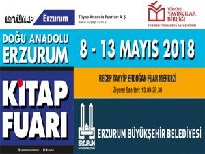 Doğu Anadolu Kitap Fuarı 8-13 Mayıs tarihleri arasında Erzurum'da